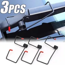 New Car Wiper Booster Spring Universal Intelligent Wiper Arms Alloy Rubber Windscreen Wipers Spring Auto Replaceable Parts Tools