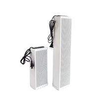 40w sound post column loudspeakers wall mounted speakers public address with usb interface