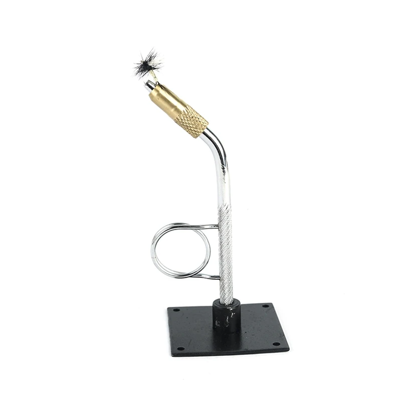 

Портативные тиски для завязывания нахлыстом с основанием, поворотный C-образный зажим, набор рыболовных снастей, дорожные снасти для ловли ...