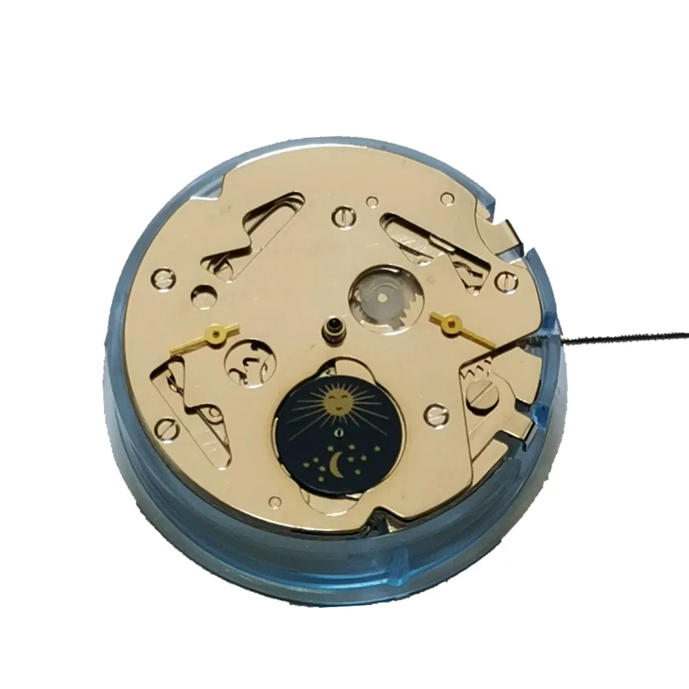 

26mm 6 Hands 3 Eyes Mechanical Automatic Watch Movement Replacement For SEAGULL ST6502 ST6 Watch Accessories 23 Jewels Sun-Moon