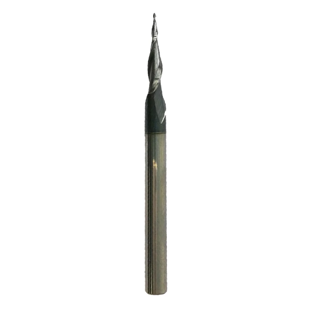

Ball Nose End mill Carbide Tapered HRC55 2 Flutes 1pc R0.25 1/8\\\\\\\\\\\\\\\\\\\\\\\\\\\\\\\" Shank Universal Practical