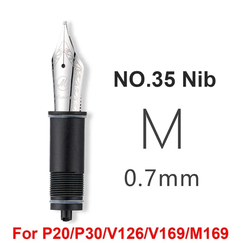 Фото Сменные перья Asvine для перьевых ручек EF/F/M, подходят для Asvine P36/P50/P80/V200/P20/P30/V126/V169/M169, аксессуары для письма №5