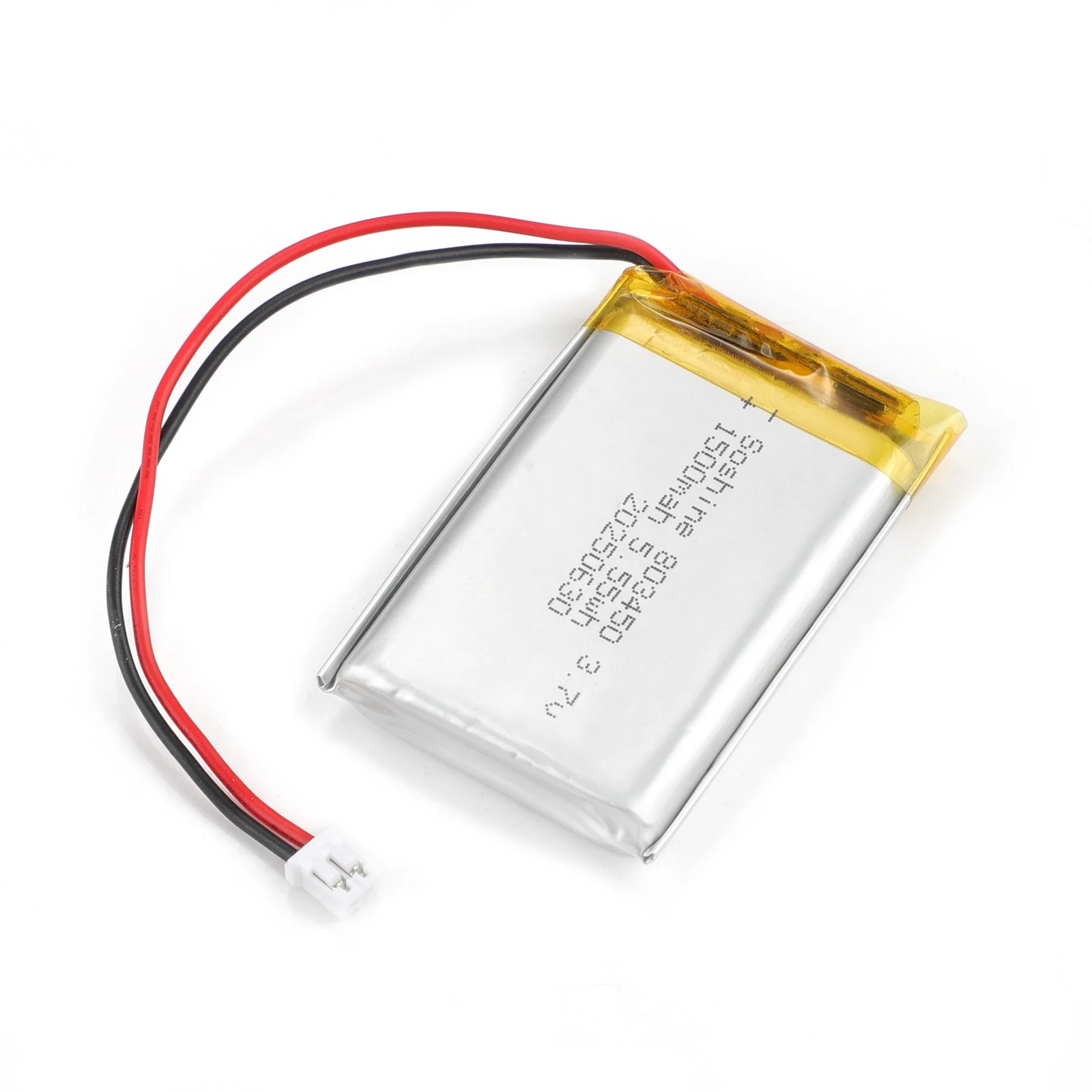 Фото Полимерный литий-полимерный аккумулятор 3.7V 803450 1500mAh с разъемом PH 2.0мм для MP3, DVD, планшетов, камер, GPS, ноутбуков, Bluetooth №2