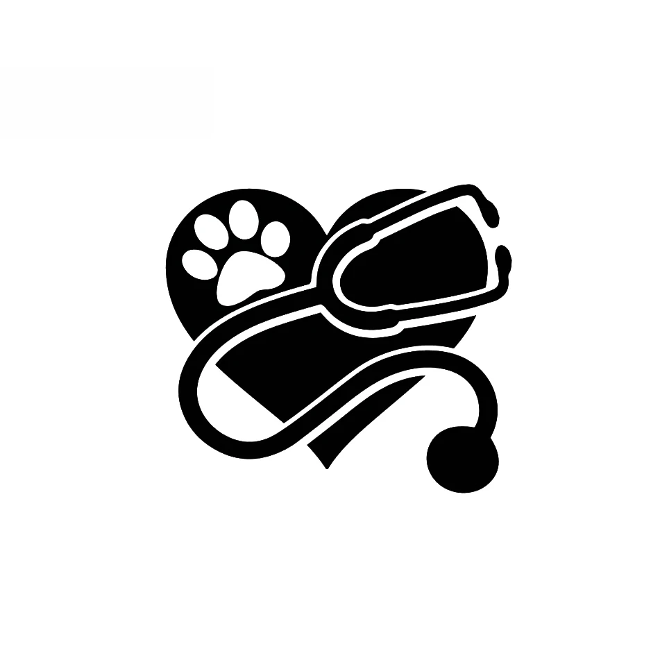 

Ветеринарная наклейка, ветеринарная техника, ветеринар, домашнее животное, автомобильный декор, виниловая хобби Автомобильная наклейка на бампер 15 см * 13,3 см