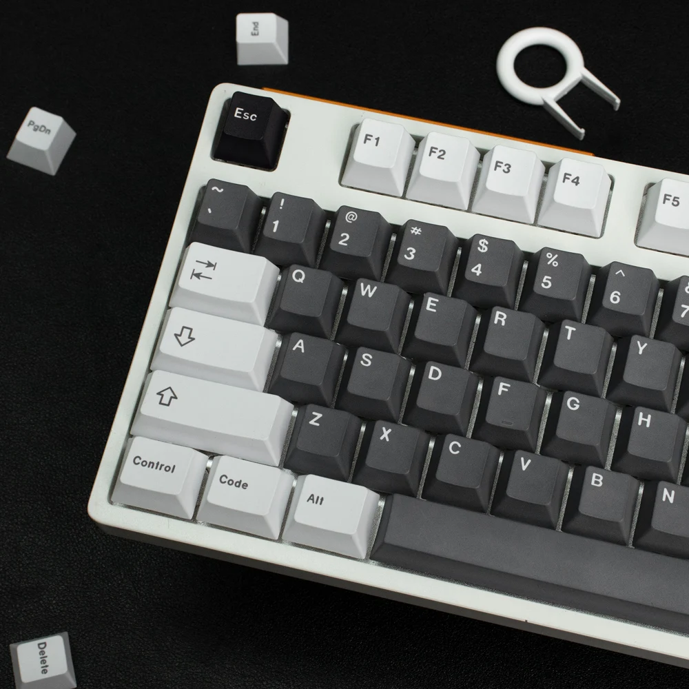 Колпачки для механической клавиатуры GH60 GK61 GK64 с 138 клавишами GMK Ash Clone клавиши PBT