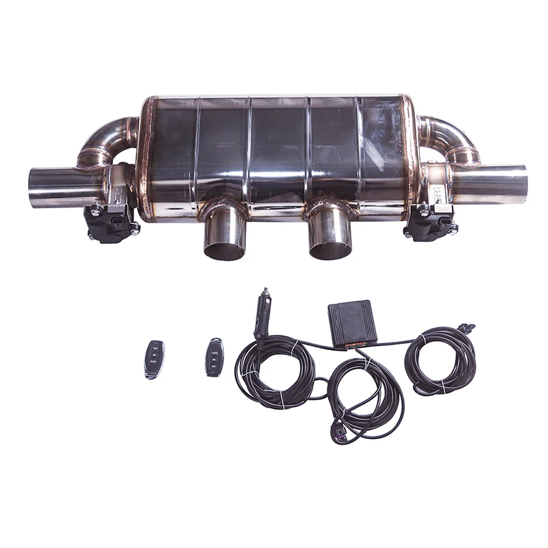 2 0 5 3 0-дюймовый выхлопной Т-образный глушитель с двойным входом двойной выход