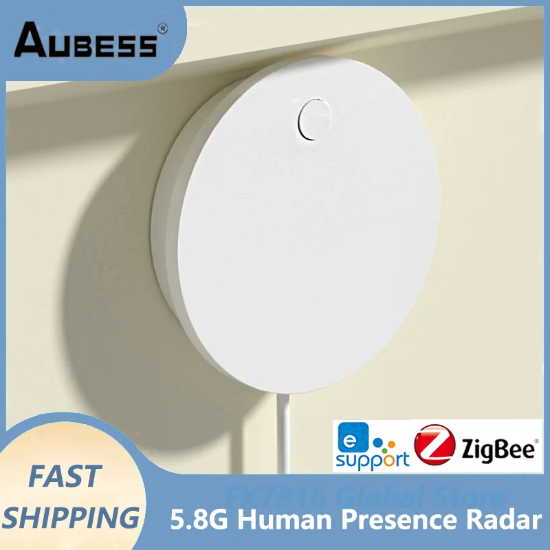 EweLink APP Zigbee датчик присутствия человека монитор 5 8G MMW радар-детектор тревожная