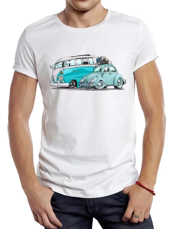 Футболка Lancia Martini Trio с круглым вырезом Martinis Racing Classic Мужская футболка из