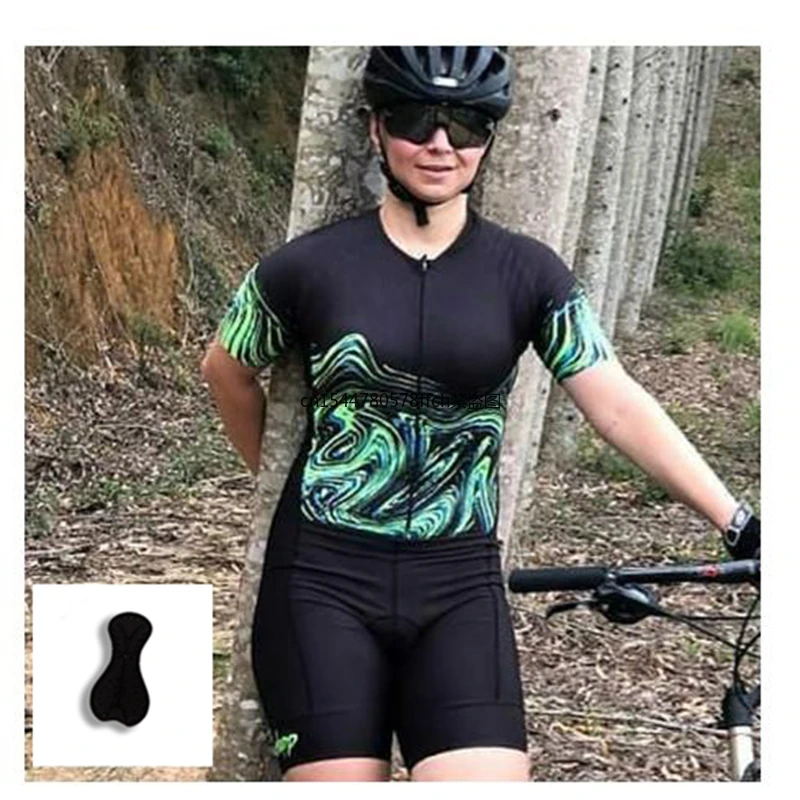 

Women's Custom Breathable Short Sleeve Sublimation Printing Professional Triathlon Jumpsuit Suits, Triathlon Bike Sport Clothes