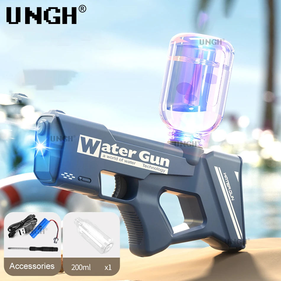 Ungh Автоматический Электрический Водяной Пистолет Для Детей С Реалистичными
