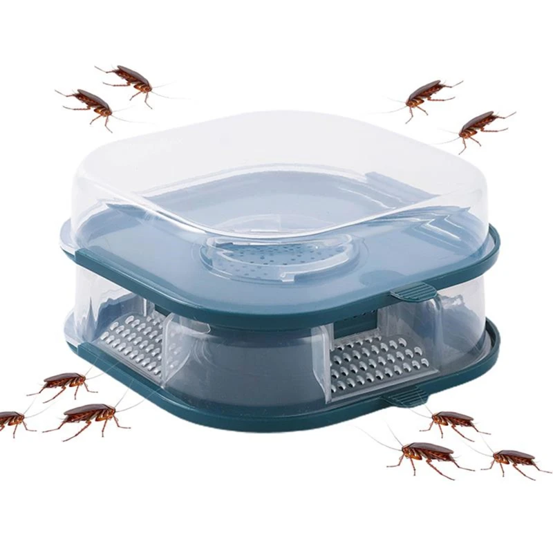 

Cockroach Trap Non-Toxic Reusable House Cockroach Repellent Bait Pest Control Eco-Friendly Cockroach for Kitchen and Toilet