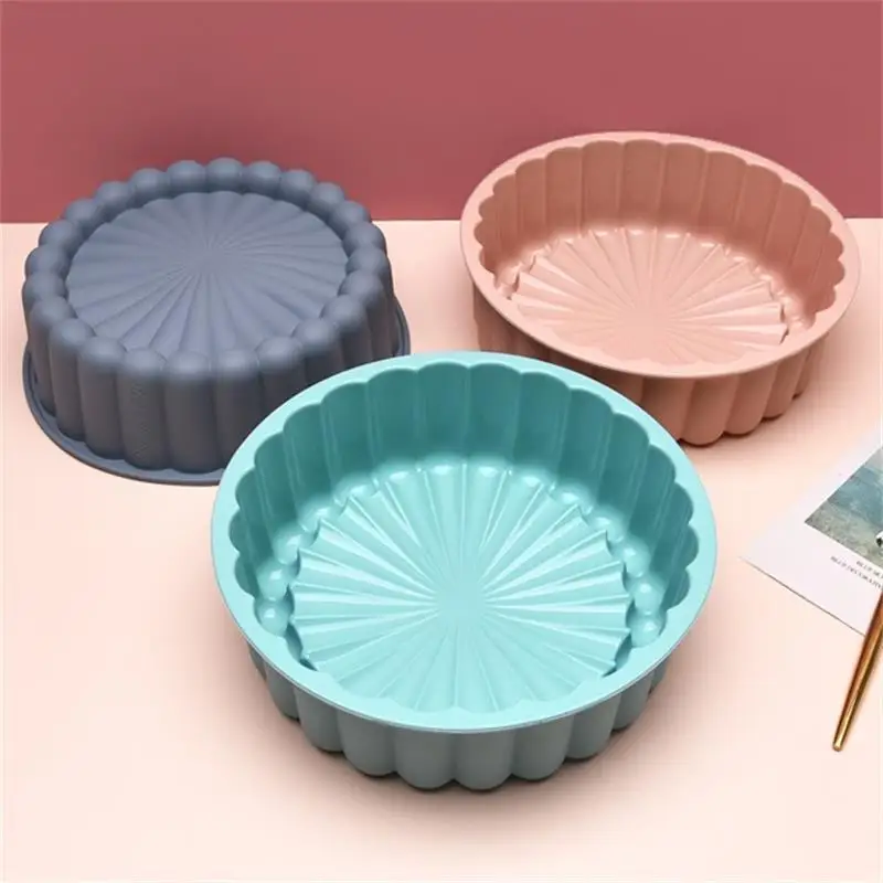 

Круглая силиконовая форма для торта