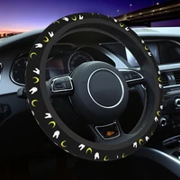 moon anime car steering wheel cover 37 38 soft manga steering wheel protective cover fashion car styling car accessories