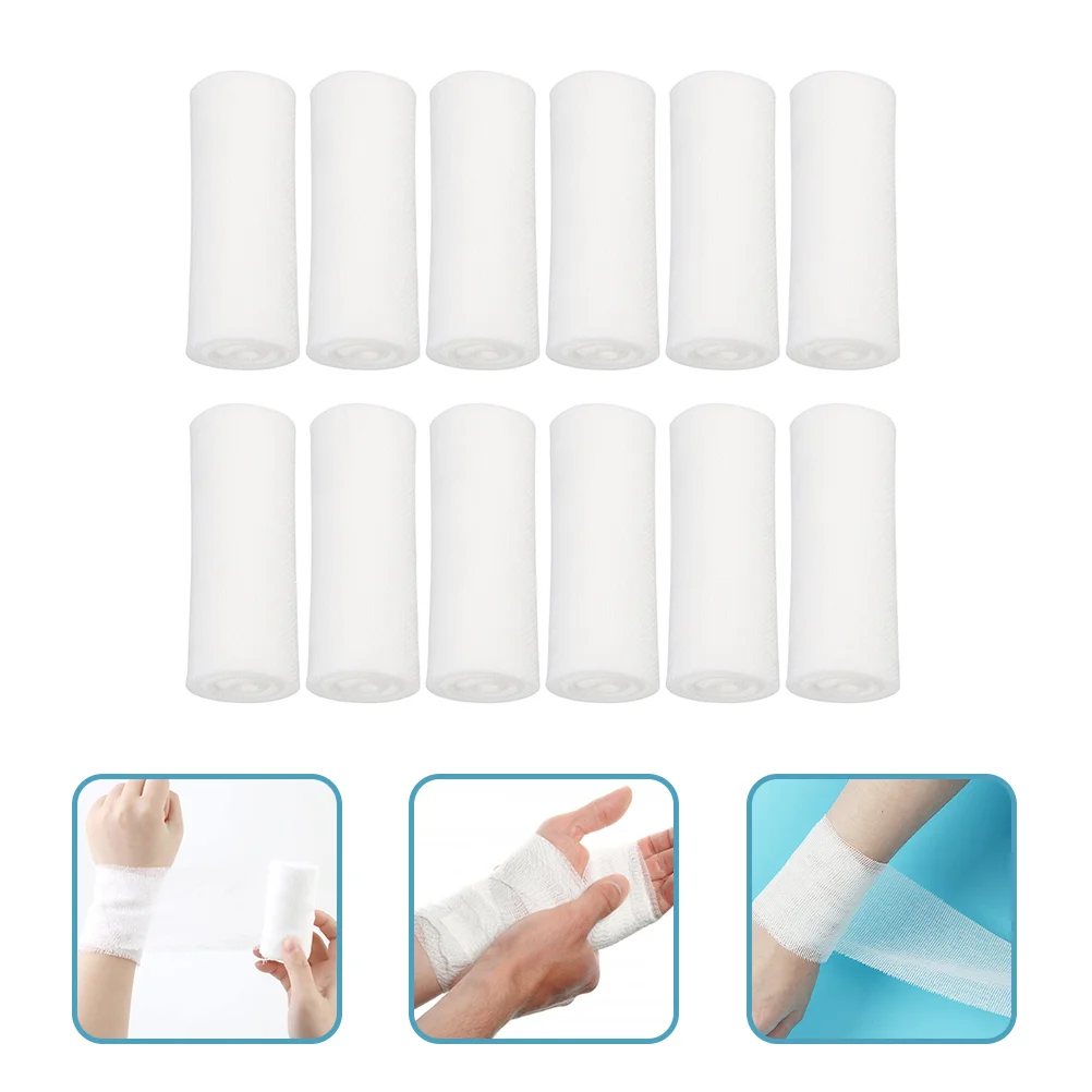 

Бандаж, марлевая оберточная лента, рулон, повязка, помощь при повязке, для первых мам, рана, когезивный хлопок, Хэллоуин, эластичные самоклею...