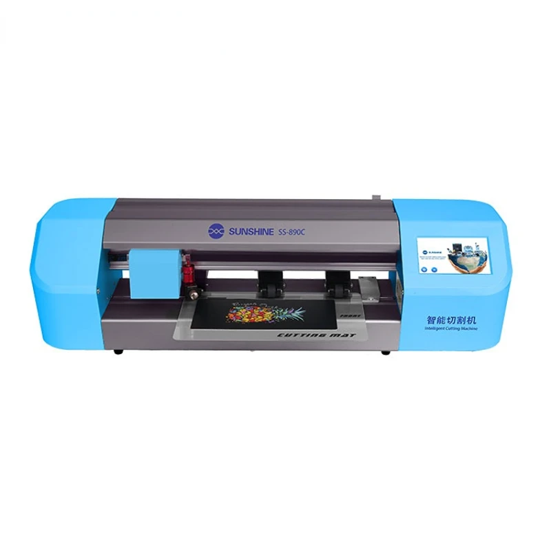 

SS-890C intelligent flexible hydrogel film screen protect cutting machine custom for any mobile phone
