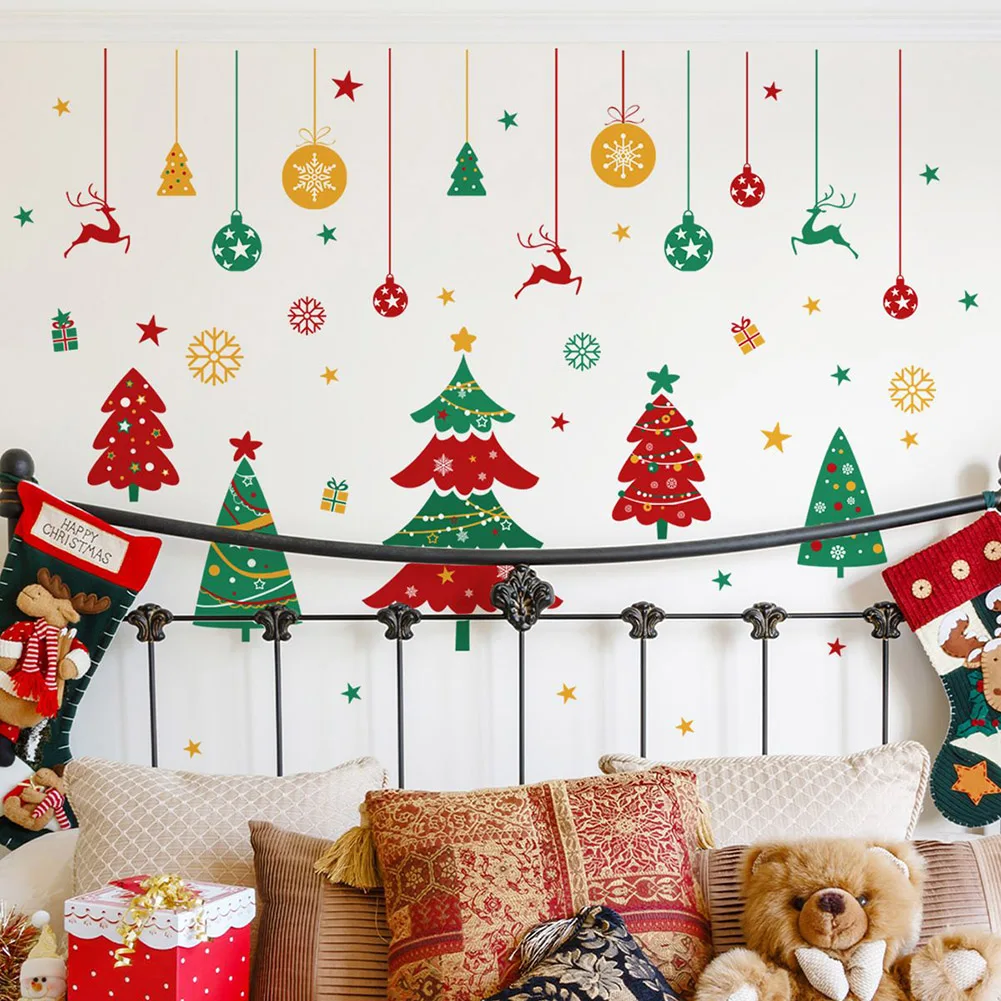 

Наклейки на стену с надписью "Merry Christmas"