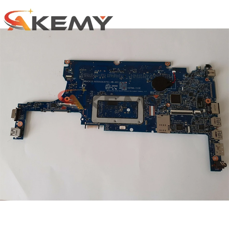 100% рабочая материнская плата hp Elitebook 820 g1 с фотографическим процессором 802500-501