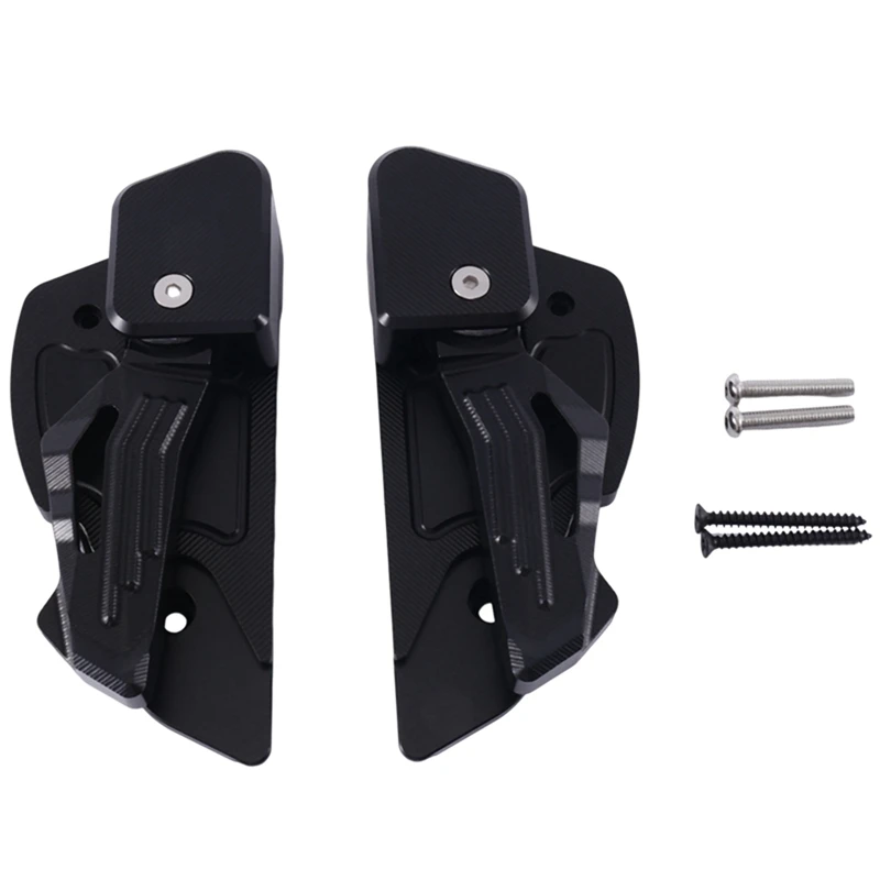 

Motorcycle Foldable Rear Passenger Footpegs Extention Foot Pedal Footrests For Vespa Primavera Sprint 125 150