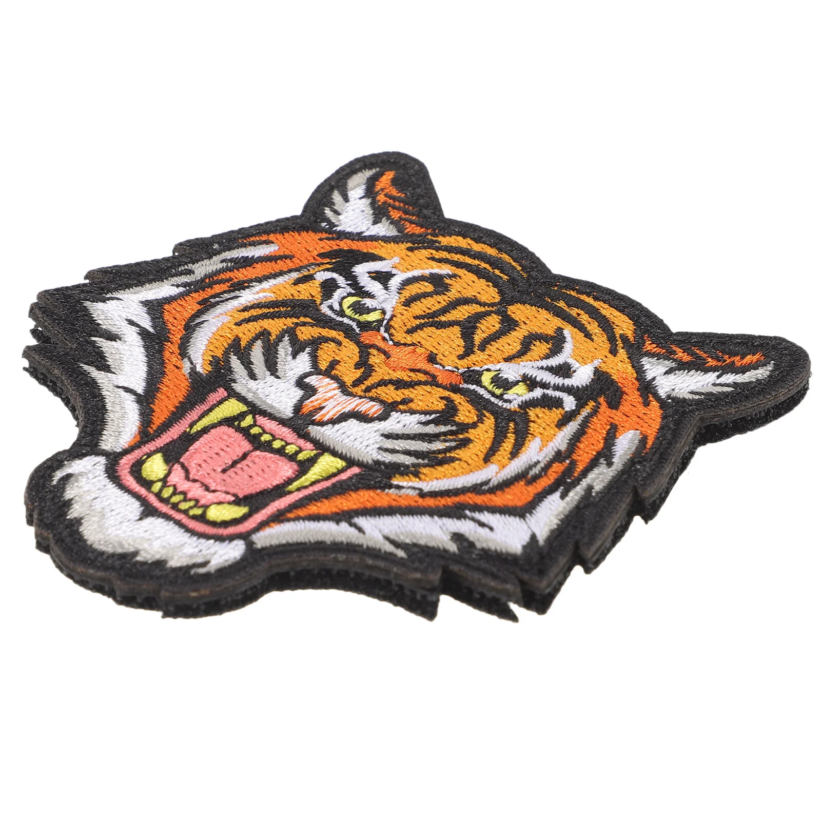 

Tiger Sew on Patch Clothes Badge Wild Animal Applique Embroidered Patch for Jeans Shirts