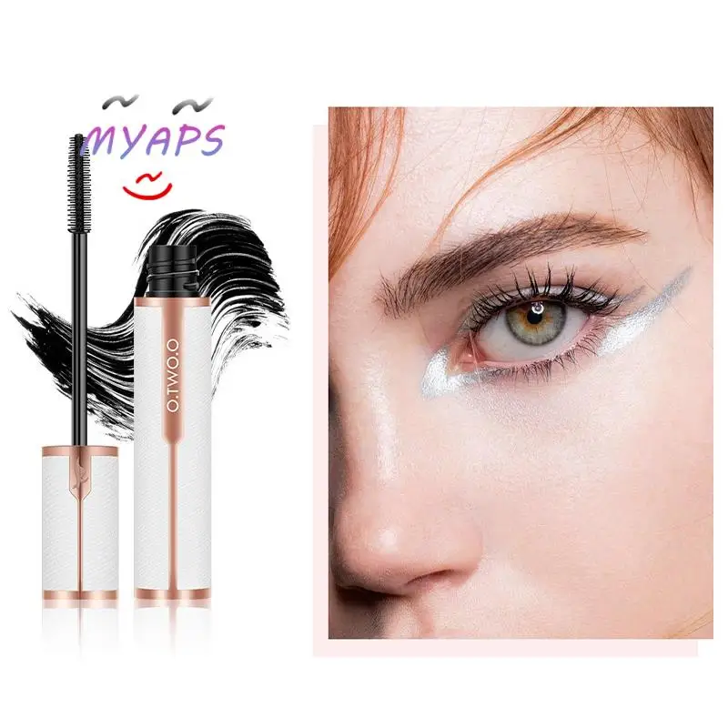 

Black Mascara Lengthens Eyelashes Waterproof Long-lasting 4D Fiber Mascara Lash