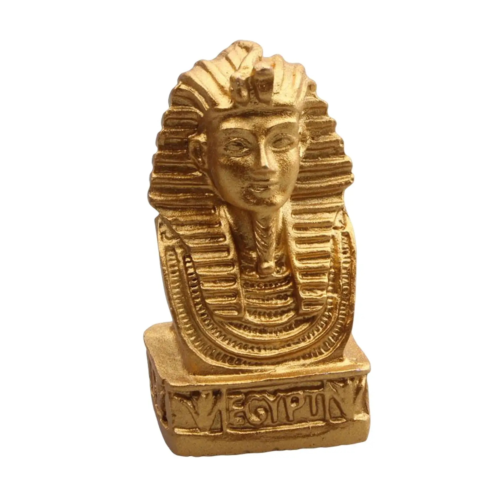 

Vintage Egypt Queen Statue Resin Crafts Sculpture Figurines Artware Collectible for Shelf Desktop Living Room Office Ornament