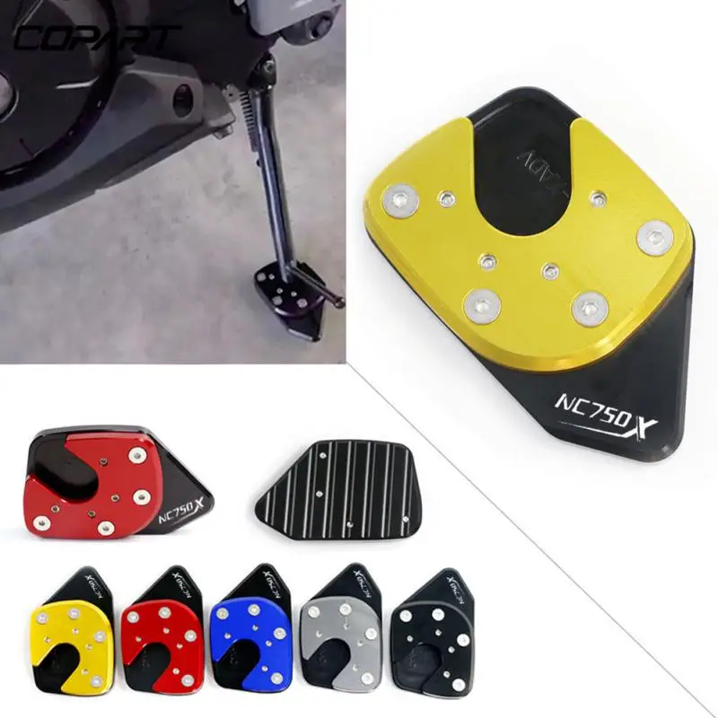 

Universal Motorcycle Cnc Foot Side Stand Pad Side Stand Pad Anti-skid Multicolor Scooter Motorcycle Bike Kickstand
