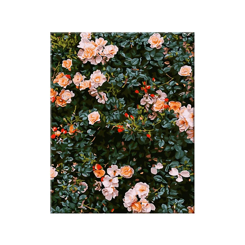 

035916354Digital oil paintings heal the back of plants by hand hand painted filling oil paintings artistic hanging paintings