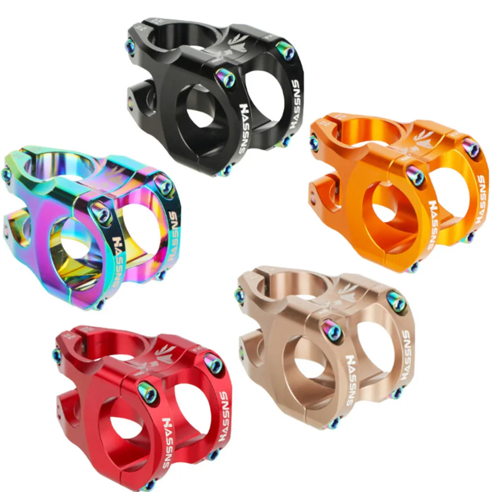 

35mm Ultralight Stem Mountain Bike Handlebar Short Stem MTB Bicycle Aluminum Stem CNC Process 28.6x31.8mm Bike Stem Riser
