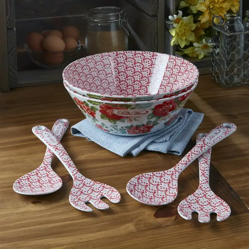

Serving Set in Vintage Floral