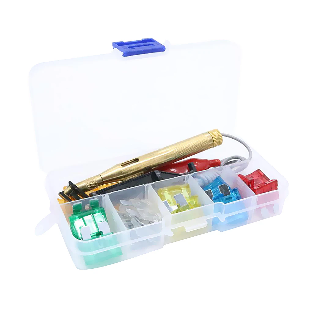 

Набор лезвий для автомобиля и мотоцикла, 5 А, 10 А, 15 А, 20 А, 25 А, 30 А, тестовый карандаш, 30 шт.