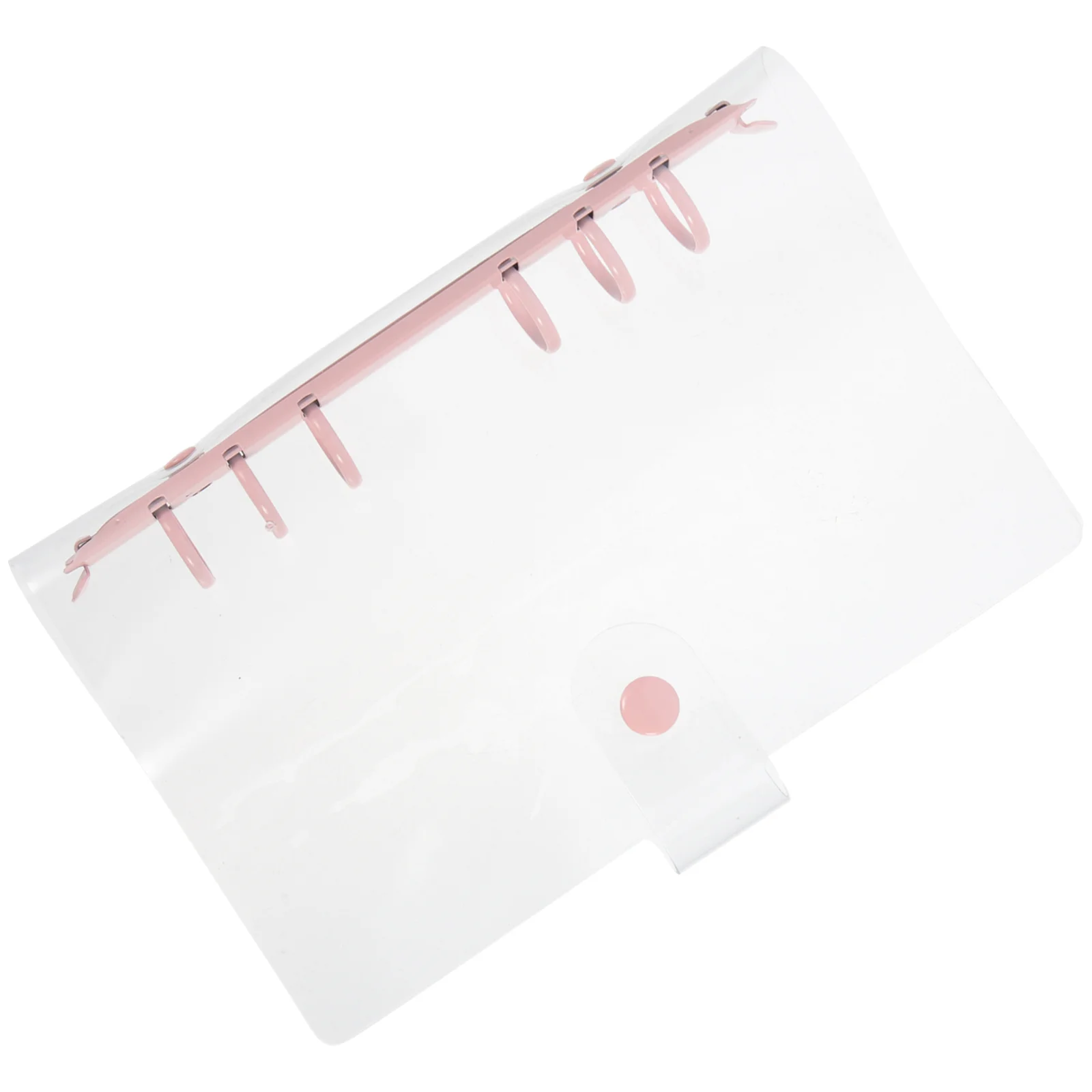 

Fresh Transparent Loose-leaf Case Travel Notebook Music Score Folders Metal Shell