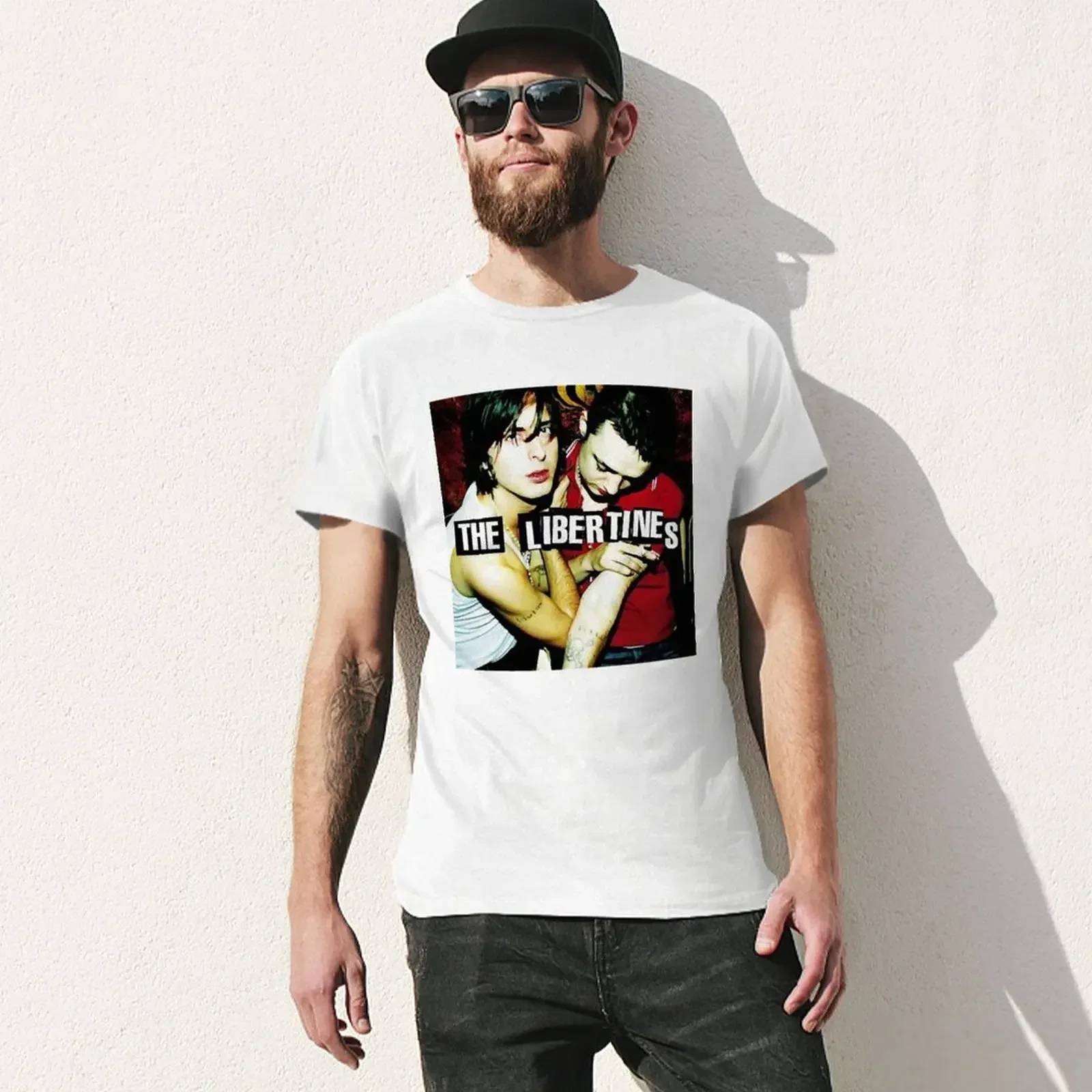 Футболки Libertines быстросохнущие мужские модные топы