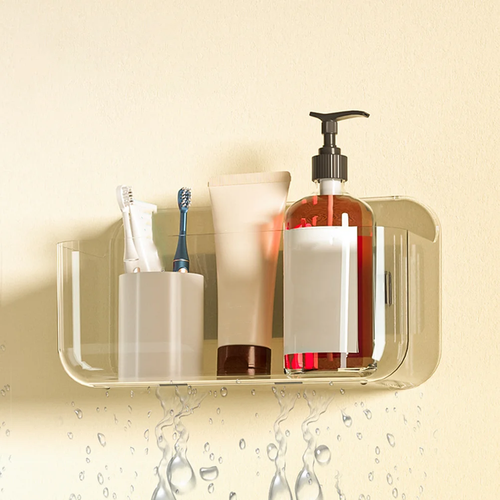 

Wall Mounted Shelf Hanging Kitchen Organizing Rack Holder Shelves Sundries Storage