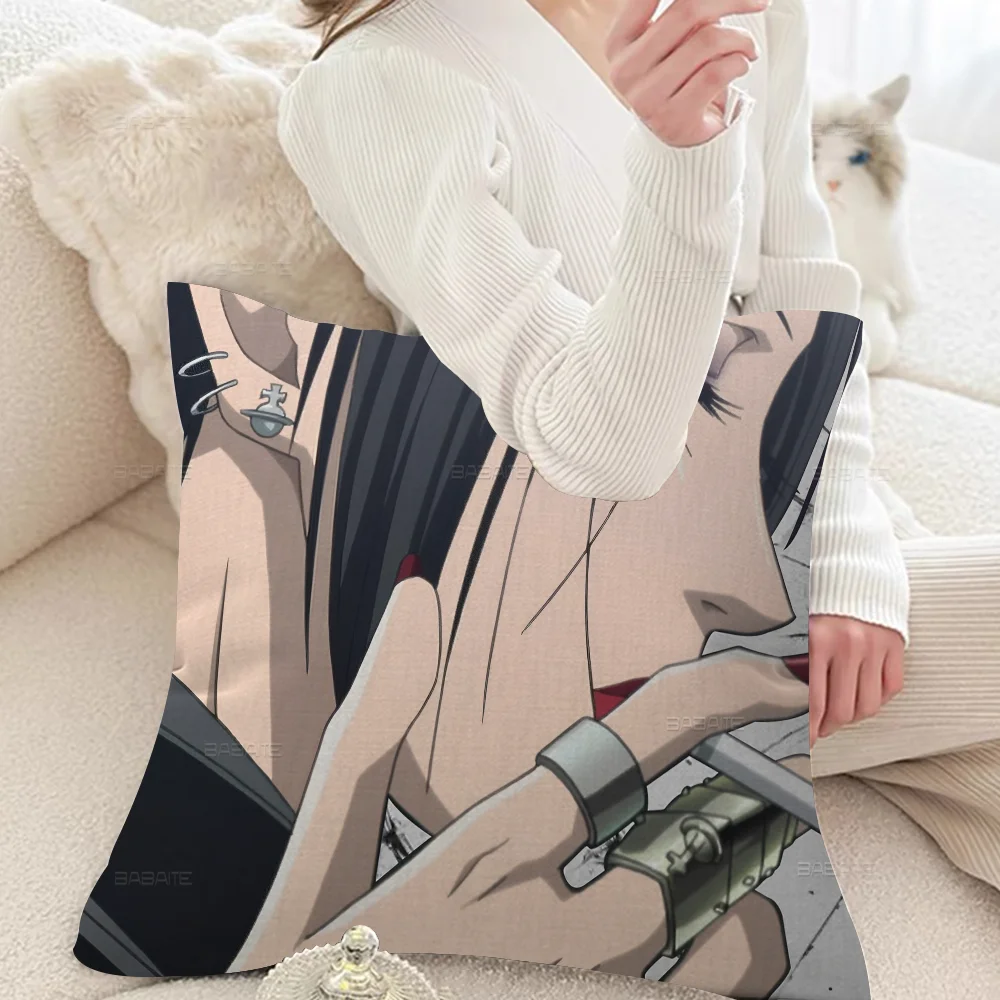 Cartoon Anime Oosaki Nana Maple Design Cushion Cover Happy Autumn Harvest Decor Holiday Decorati Pillow