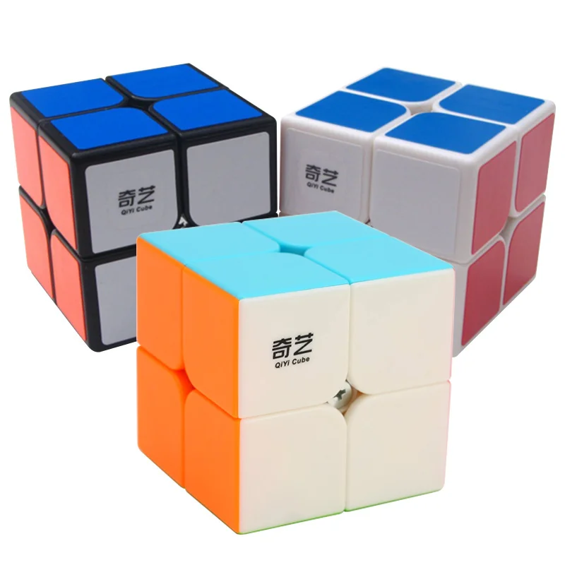Новинка QiYi QiDi S 2x2x2 магический скоростной куб головоломка для мозга игрушки пазл Cubo Magico 2x2 Оптовая продажа игрушек для детей антистресс неокуб