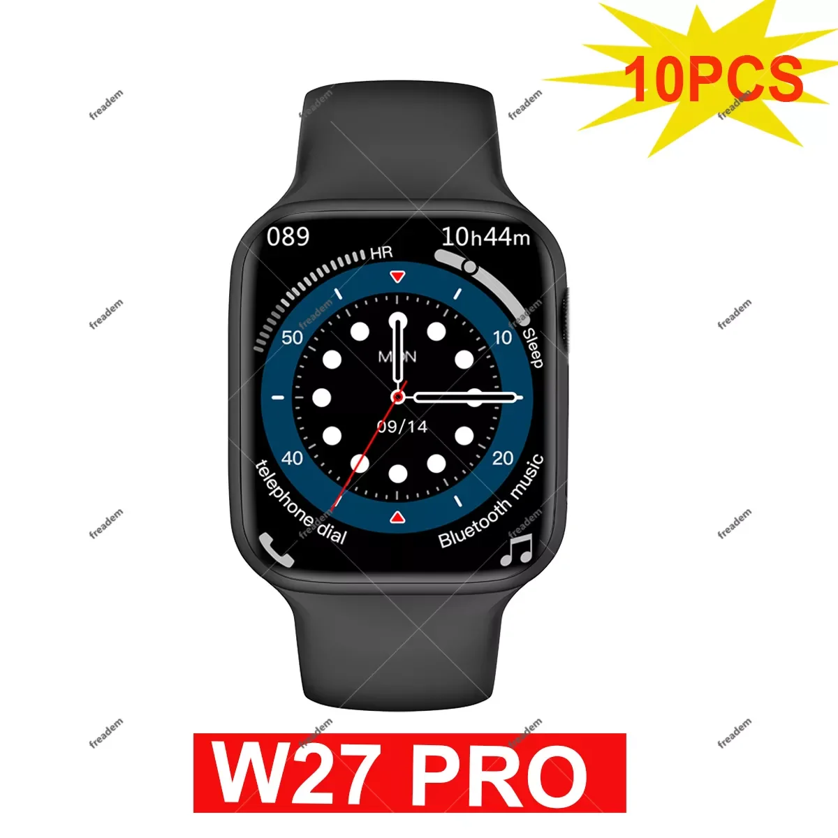 10PCS W27 PRO Smart Watch