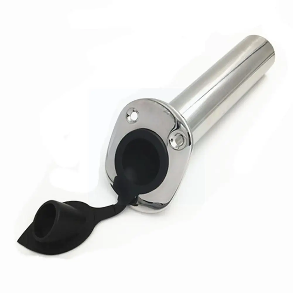 

90degree Fishing Pole Stand High Quality Steel Flush Mount Rod Holder For Boat Accessories Marine D1d2