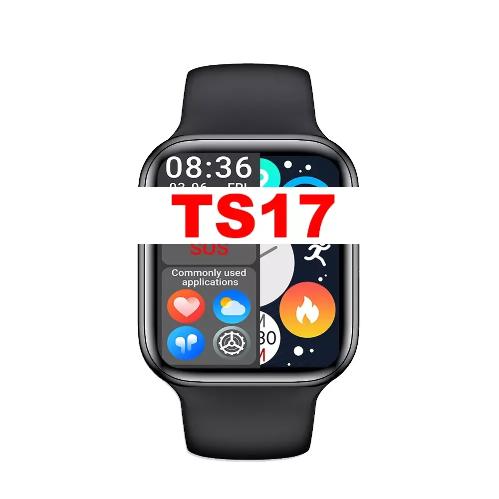 

Good Quality Smartwatch TS17 1.69inch BT Call Heart Rate Monitor Message Reminder Sport Android Smart Watch Men Women Pk X8 Max