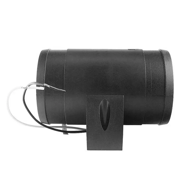 

12V Fan For RV 5-Blade Boat Blower Motor Yacht Kitchen Fan Marine Exhaust Fan Low Current Consumption Black Easy To Install
