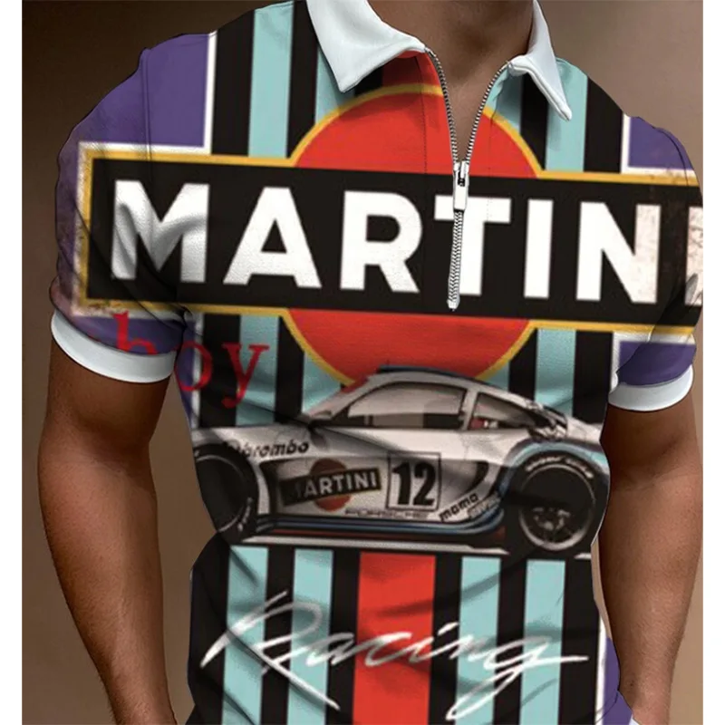 Новинка 2022 Летняя мужская рубашка-поло с надписью цвет брендовая одежда коротким