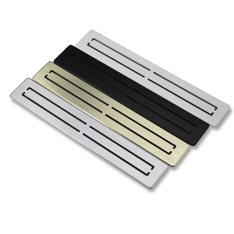 

Aluminum alloy rectangular air vent grille ventilation cover Closet Shoe Wardrobe Cabinet Mesh Hole louver vent home Decor cover