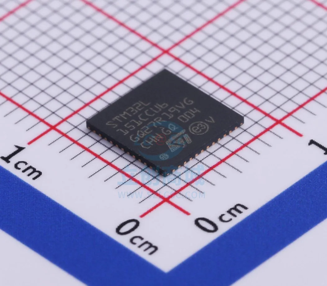 

STM32L151CCU6 Package QFN-48 New Original Genuine Microcontroller (MCU/MPU/SOC) IC Chi