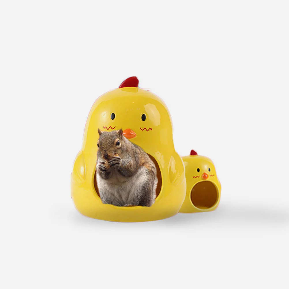 

Decorative Hamster Nest Ceramic Sleeping House for Hamster Home Small Pets Nest