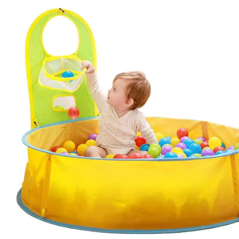 

Pool Tent For Kids Large Play Center Infant Ball Pit Sunshade UV Protection Foldable Wading Pool Tent Outdoor/Indoor Kids & Pets