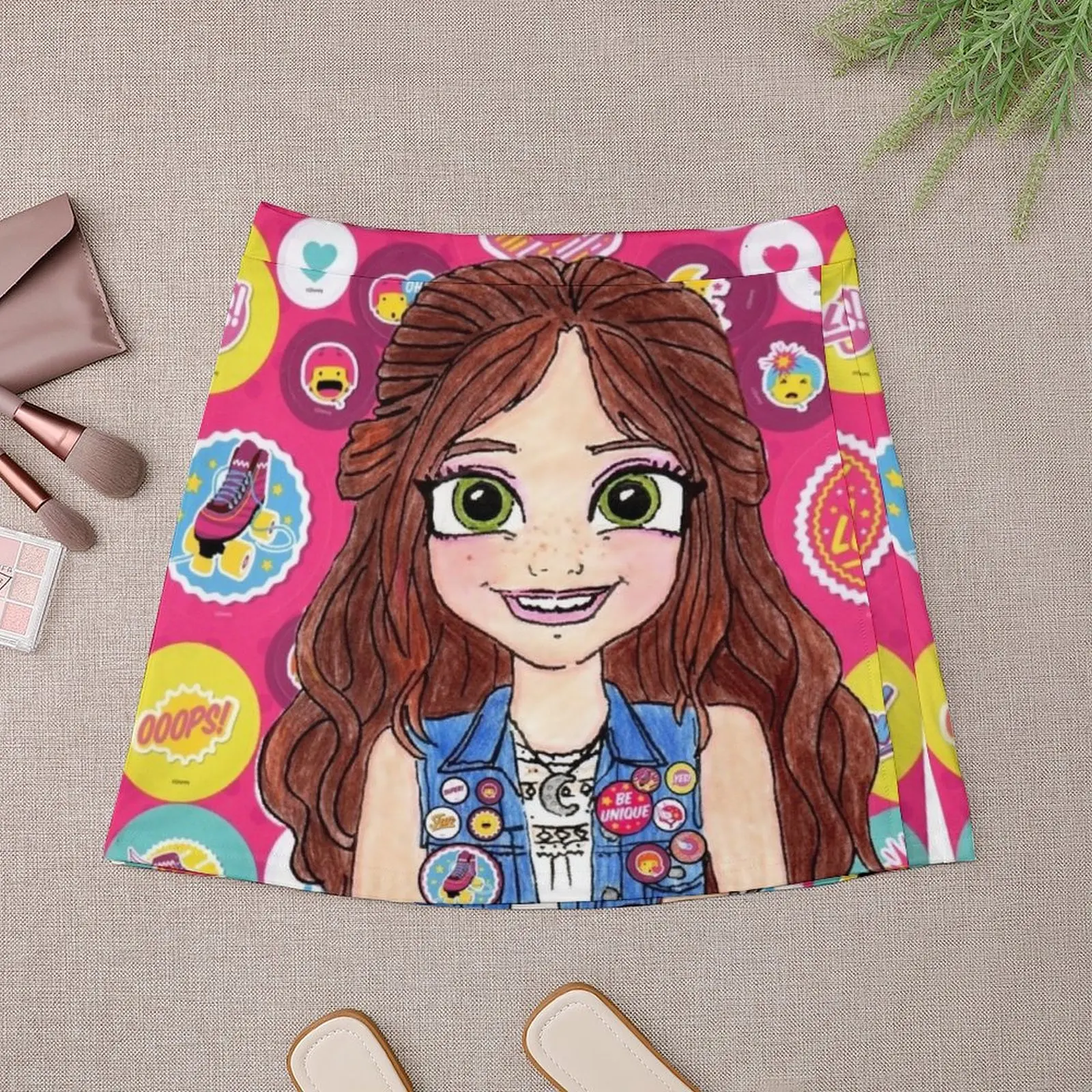 Мини-юбка Luna de Soy от NadadePerfectas модные короткие юбки для женщин женское платье