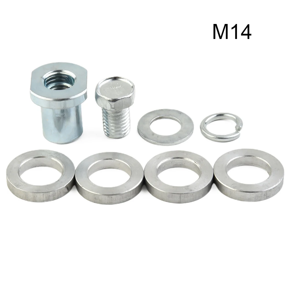 

M10 M14 Angle Grinder To Grooving Machine Slotter Adapter ​Conversion Head Flange Nut Variable Power Tool Accessories