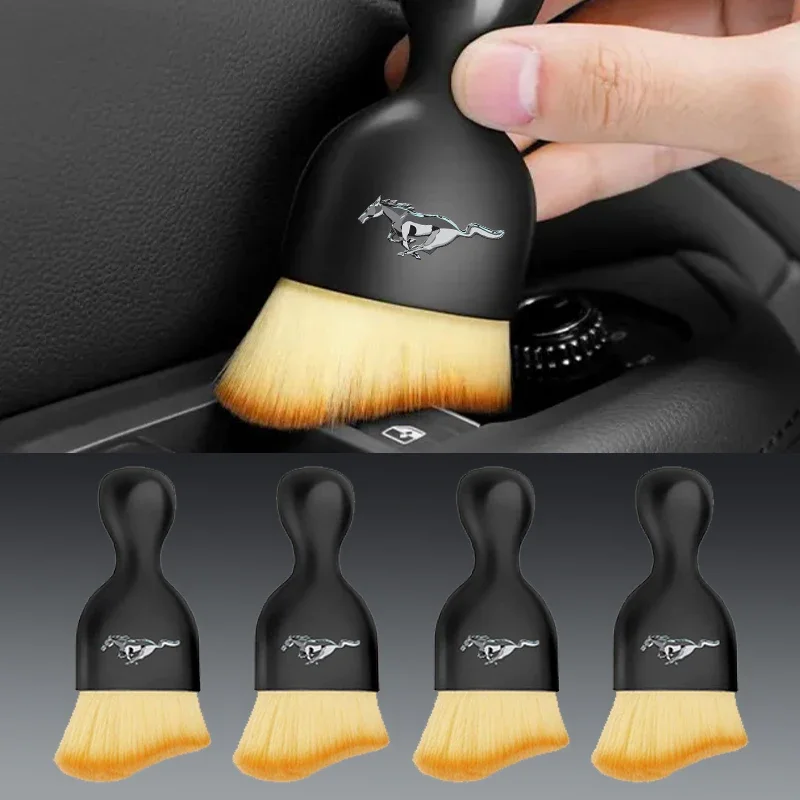 Мягкая щетка для чистки салона автомобиля инструмент очистки от пыли Mustang SHELBY GT 500