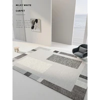 minimalist grey series carpet living room coffee table carpet modern cushion wabi sabi rugs wind light luxury high quality mats