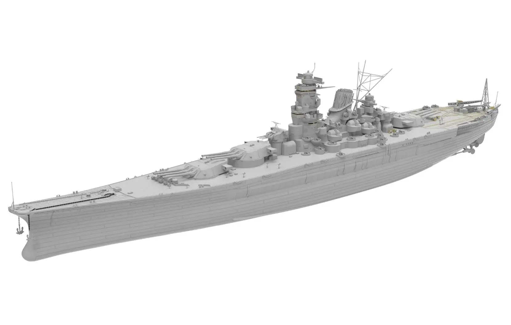 VERYFIRE 350903X 1/350 Scale MUSASHI IMPERIAL JAPANESE NAVY Battleship Deluxe Edition