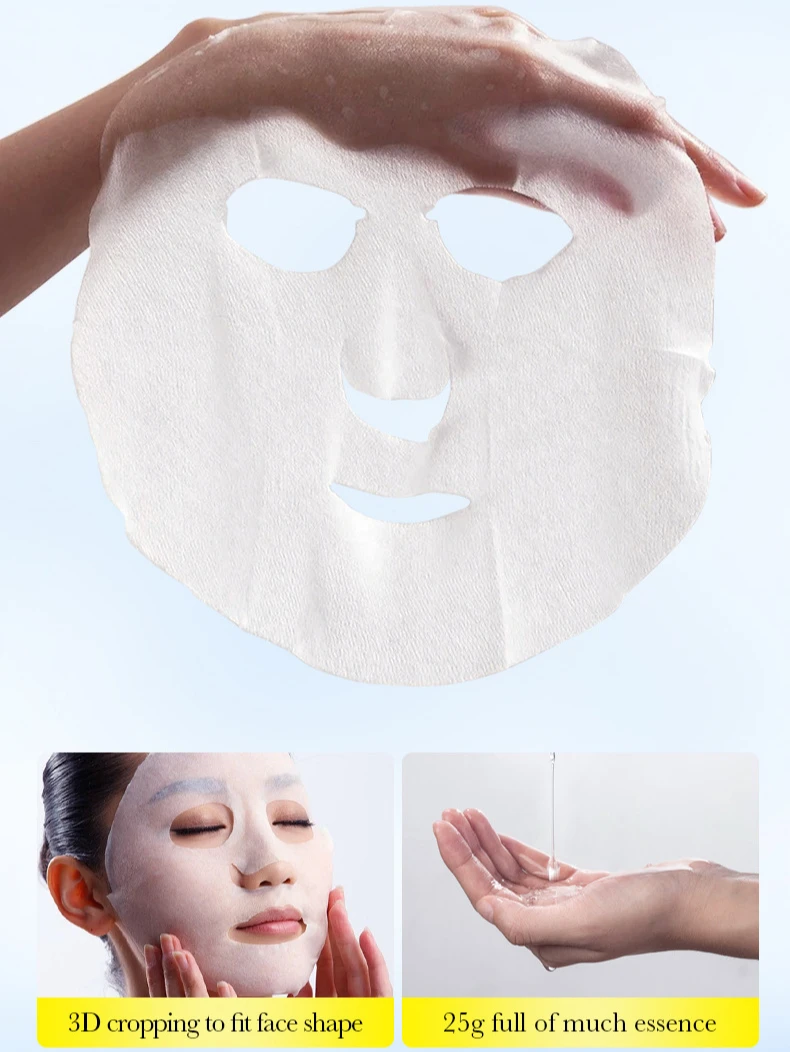 Набор из 10 предметов лимонная увлажняющая маска для лица коллагеновая